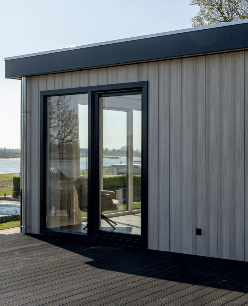 Novalit rondkant gevelbekleding sfeerbeeld