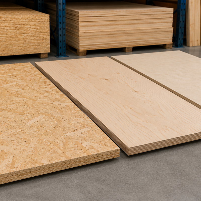 Wat is het goedkoopste houten plaatmateriaal?