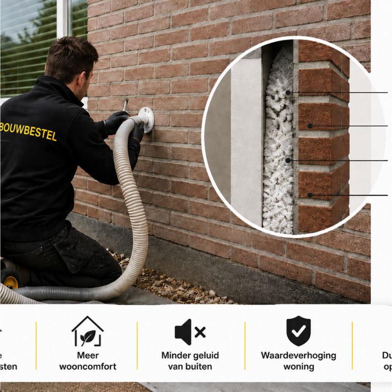 Spouwmuur Isoleren: Muur- en Spouwisolatie