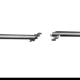 Douchearmen RVS-kleurig