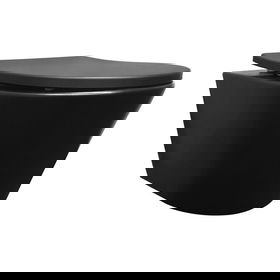 Wandclosetten zwartkleurig