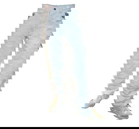 Werkbroek Be-Wear STD wit-grijs