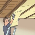 Plat dak isoleren - Binnenzijde