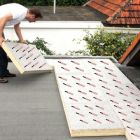 Plat dak isoleren - Buitenzijde