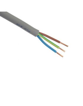 Installatiedraad xmvk 3x2.5 grijs per 10m