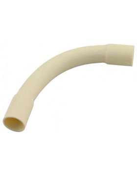 Bocht pvc 3/4 (19mm) creme doos 5 stuks
