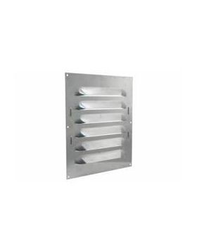 Sx schoepenrooster aluminium 160x160 mm