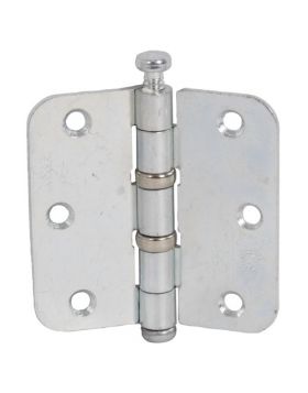 Kogelscharnier ronde hoeken 76x76 mm per 3 stuks 