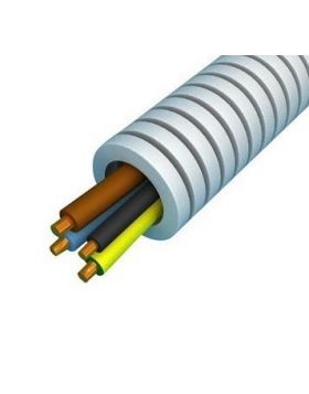 Flexbuis met draad 3G2,5+1,5 (3x2.5mm2 + 1x1,5mm2) 16mm 5/8 - 100 meter