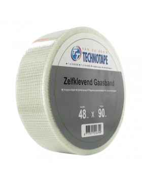 Glasvezeltape Gaasband Indoor - Wit (48mm, 90m¹)