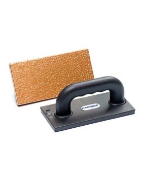 Carbide handgreep+magneet voor schuurplaat | 200x100mm | Super Prof