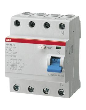 ABB Aardlekschakelaar 4-polig type TG, F204AC 40 A, 0,03 A - TG  