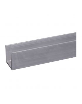 Aluminium U-profiel 25 x 25 mm 200cm