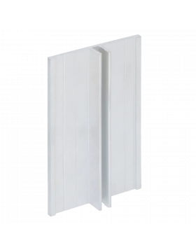 Basis aluminium verbindingprofiel Aluminium 400cm (bestelnr. 2805)