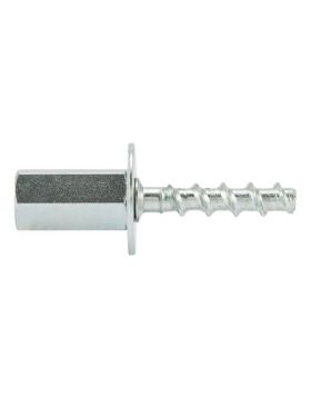 Betonschroef M8 binnen M10 buiten - 6X55 draad - per 50 stuks 