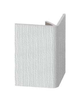 Buitenhoekprofiel 60x60mm Novicell Alaska wit