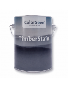 Timberstain zwart blik à 1 liter