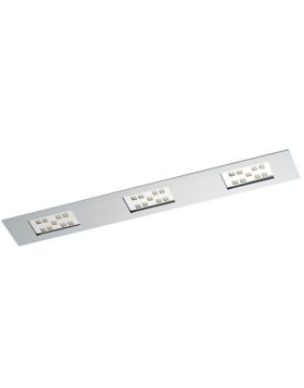 Deluna- LED meubel inbouwspot rechthoek 7,5W