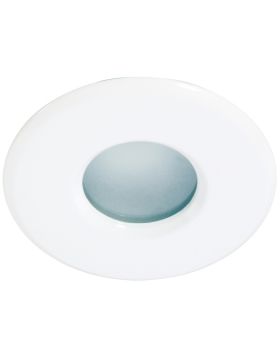 Deluna Aluminium-inbouwspot ALU IP 44 vast wit, 50 W