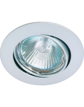 Deluna Aluminium-inbouwspot ALU kantelbaar chroom mat, 50 W
