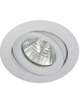 Deluna inbouwspot DESIGN-CLIP kantelbaar ijzer, geborsteld