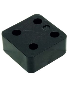 GB Drukplaatjes / Stelplaatjes Zwart Zonder Sleuf 70X70X30 - 48 stuks