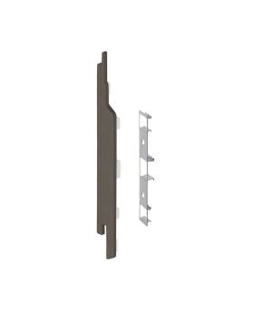 Eindkap connector links voor Keralit sponningdeel 143mm (5 stuks) Kwartsgrijs - Classic (bestelnr. 2860)
