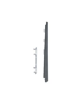 Eindkap connector rechts voor Keralit potdekselpaneel (5 stuks) Basaltgrijs - Classic (bestelnr. 2875)