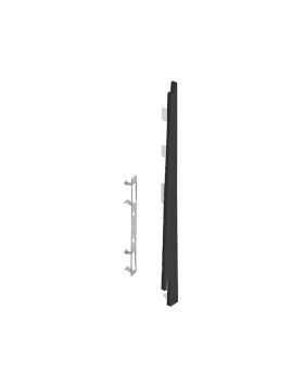 Eindkap connector rechts voor Keralit potdekselpaneel (5 stuks) Nightblack - Pure (bestelnr. 2875)