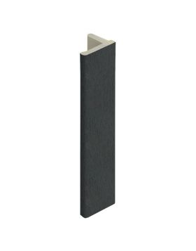 Eindprofiel 10mm voor Keralit dakrand Antraciet - Classic (bestelnr. 2836)