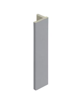 Eindprofiel 10mm voor Keralit dakrand Grijs - Classic (bestelnr. 2836)