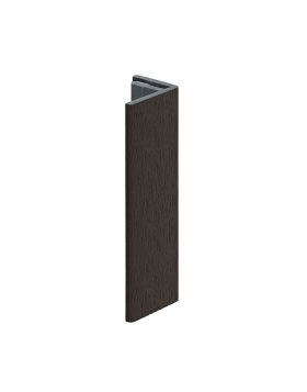 Eindprofiel 17mm Keralit Donkerbruin - Classic (bestelnr. 2806)