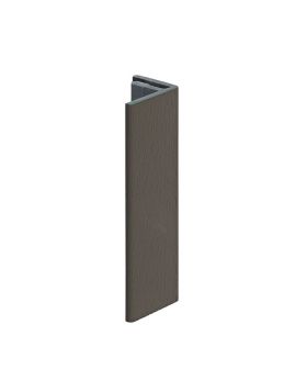 Eindprofiel 17mm Keralit Kwartsgrijs - Classic (bestelnr. 2806)