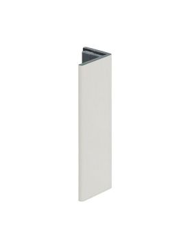Eindprofiel 17mm Keralit Wit - Classic (bestelnr. 2806)