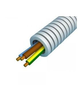 Flexbuis met draad 3x2.5mm2 16mm 5/8inch  25 meter 