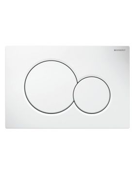 Geberit Sigma-01 drukplaat wit