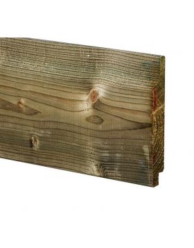 halfhouts rabat druk geïmpregneerd 22x150x4500 (18x129 werkend - na schaven / overlap)