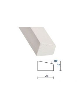 Meranti glaslat a12 80mu gegrond FSC 17 x 26 mm 400 cm