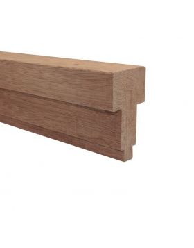 Meranti kozijnprofiel bb 70%pefc 67x114x2450 (2.45 meter)