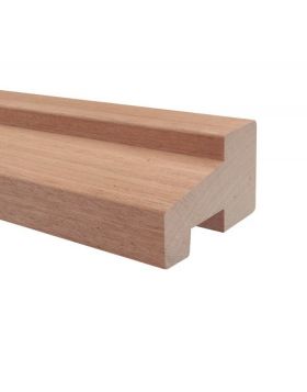 Meranti kozijnprofiel cc 70%pefc 67x114x2450 (2.45 meter)