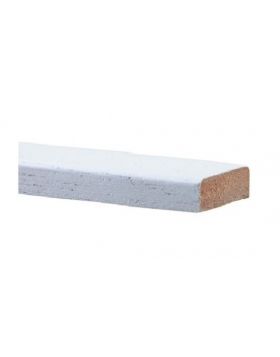 Hardhout koplat recht gegrond FSC 13 x 33 mm 490 cm