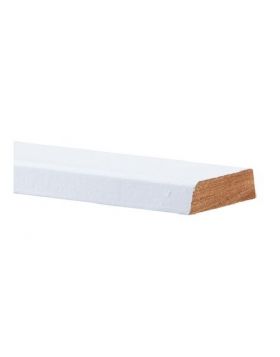 Hardhout koplat schuin gegrond FSC 16 x 45 mm 490 cm
