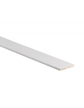 Hardhout plint gegrond FSC 13x120 mm 490 cm