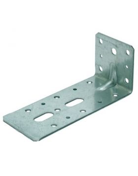 Hoekanker 60X120 60X2.5 met ril 115x2 Sendzimir verzinkt - per stuk