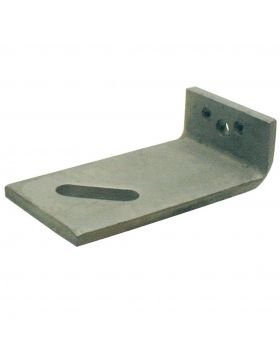 Hoekanker Zwaar 40X150mm 70x8mm (Diagonaal: 50x13mm) Thermisch Verzinkt (Type 73) - per stuk