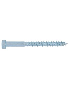 Houtdraadbout 8x40mm SW13 | Galvanisch verzinkt staal | 100 stuks
