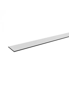 HPL strook 250x6mm - Wit