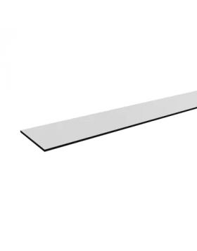 HPL strook 300x6mm - Wit
