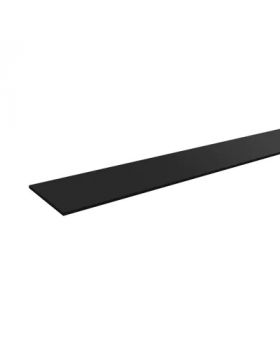 HPL strook 300x6mm - Zwartgrijs