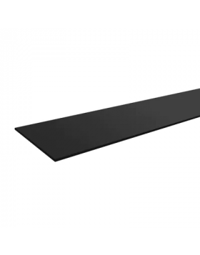 HPL strook 400x6mm - Zwartgrijs